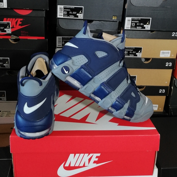 NIKE AIR MORE UPTEMPO '96 MIDNIGHT NAVY MEN'S SZ11 BRAND NEW IN BOX - Picture 1 of 10